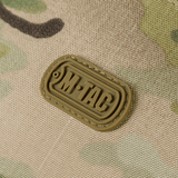 M‑Tac Cross Bag Elite Hex logo på Cordura 500 materiale, designet til hverdagsbrug og taktisk udstyr.