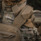 M‑Tac Plate Carrier Cuirass QRS Gen.II med quick-release system og ergonomisk design, ideel til taktisk brug, lavet af Cordura 500D.