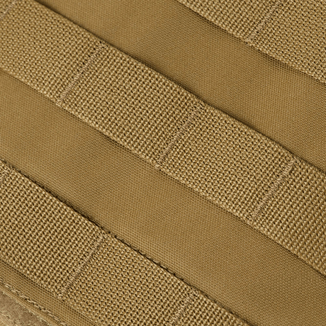 Detalje af M‑Tac Plate Carrier Cuirass QRS Gen.II i Cordura 500D materiale med Murdock webbing.