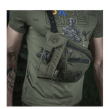 M-Tac Smartphone Lomme Elite Large Hex i stilfuldt CORDURA HEX materiale med WJ magnetisk spænde, perfekt til smartphone op til 6,5 tommer.