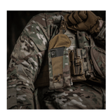 M-Tac Smartphone Lomme Elite Large Hex i robust CORDURA HEX, perfekt til op til 6,5 tommer telefoner med magnetisk WJ spænde, i camouflage.