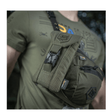 M-Tac Smartphone Lomme Elite Large Hex i slidstærkt CORDURA HEX materiale, ideel til daglig smartphone opbevaring på op til 6,5 tommer.