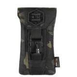 M-Tac Smartphone Lomme Elite Large Hex med CAMO mønster og robust WJ magnetisk spænde til sikker opbevaring af smartphone op til 6,5 tommer.