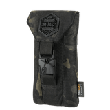 M-Tac Smartphone Lomme Elite Large Hex i sort Cordura materiale med magnetisk spænde til sikker opbevaring af smartphones op til 6,5 tommer