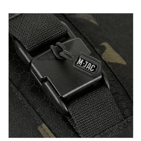 M-Tac Smartphone Lomme Elite Large Hex lukning med WJ magnetisk spænde i sort og HEX-CORDURA materiale