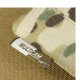 Close-up af M-Tac Smartphone Lomme Elite Large Hex med CORDURA HEX materiale i camouflage.