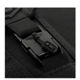 M-Tac Smartphone Lomme Elite Large Hex, sort CORDURA HEX med WJ spændelukning til sikker smartphone-opbevaring. Stilfuldt og slidstærkt design.