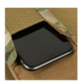M-Tac Smartphone Lomme Elite Large Hex i Cordura HEX med magnetisk spænde, sort smartphone i camouflage etui, velegnet til 6,5 tommer.