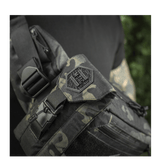 M-Tac Smartphone Lomme Elite Large Hex i slidstærk Cordura med WJ magnetisk spænde, ideel til opbevaring af smartphones op til 6,5 tommer.