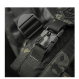M-Tac Smartphone Lomme Elite Large Hex med WJ magnetisk spænde i CORDURA HEX materiale, sort design.