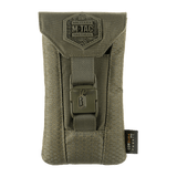 M‑Tac Smartphone Pouch Elite Large Hex i holdbart Cordura HEX 1000D materiale med magnetisk WJ-spænde til opbevaring af smartphones.