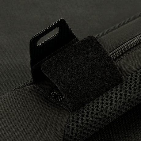 Nærbillede af M‑Tac Skulderremspude 40 mm Elite med robust Cordura-materiale og 3D mesh til ventilation og komfort.
