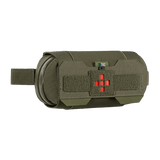 M‑Tac Horizontal Medical Pouch Elite i holdbart Cordura 500D med YKK AquaGuard lynlås og indre organizer til IFAK, set fra siden.