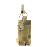 M-Tac Elastisk Lomme til 1 Magasin Elite Cordura i multicam design, sikker og hurtig adgang til magasiner, optimal til taktiske behov.