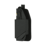 M-Tac Universal Taktisk Hylster Elite Venstre i sort lamineret Cordura 500D med justerbar strop og MOLLE-interface