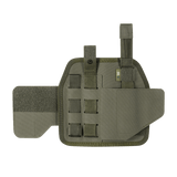 M-Tac Universal Taktisk Hylster Elite Venstre i lamineret Cordura med Laser Cut og MOLLE-interface til forskellige pistolmodeller.