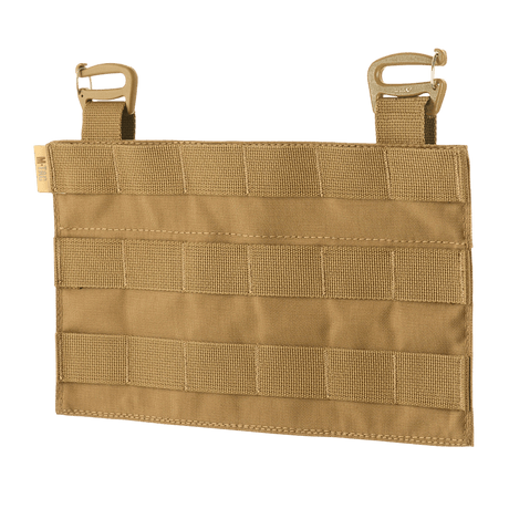 M‑Tac Front Panel til Cuirass QRS med MOLLE-system, designet til militært brug, fremstillet af Cordura 500D, let og kompakt.