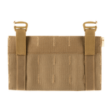 M‑Tac Front Panel til Cuirass QRS i Cordura 500D med MOLLE-stropper og Woojin hardware. Ideel til militært brug.