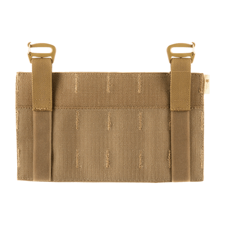 M‑Tac Front Panel til Cuirass QRS i Cordura 500D med MOLLE-stropper og Woojin hardware. Ideel til militært brug.