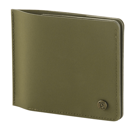 M-Tac Pung Slim Elite Gen. II i olivengrøn med kompakt design og messingnitte