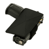 M-Tac Hylster-Insert Light til skjult bæring af pistoler, sort justerbart design med velcrostrop til sikring og hurtig adgang.