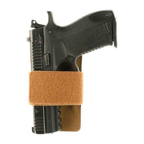 Pistol i M-Tac Hylster-Insert Light med justerbar velcrostrop til taktiske tasker