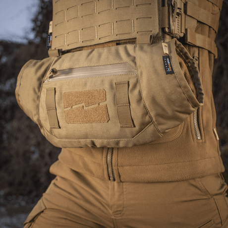 M-Tac Taktisk Håndvarmer Elite i Cordura 500D med blødt fleecefor til kolde vejrforhold, isoleret med G-Loft.