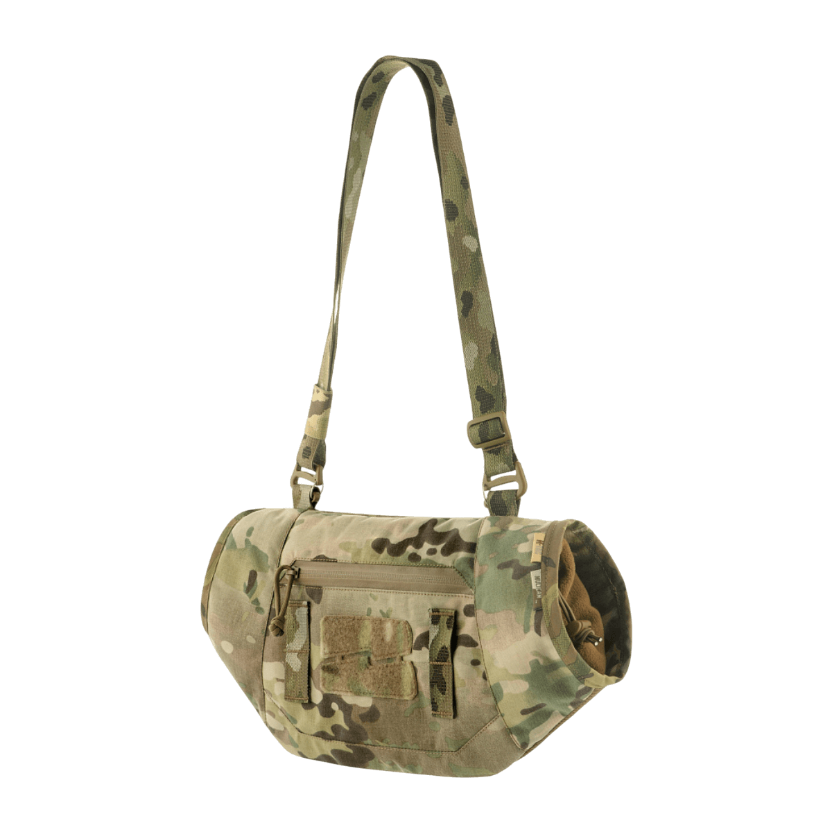 M-Tac Taktisk Håndvarmer Elite i camouflagedesign med robust Cordura 500D og blødt fleecefor til beskyttelse mod kulde.