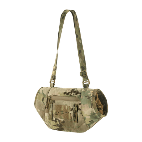 M-Tac Taktisk Håndvarmer Elite i camouflagedesign med robust Cordura 500D og blødt fleecefor til beskyttelse mod kulde.