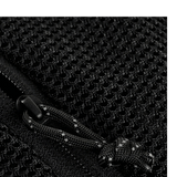 Nærbillede af M-Tac Sling Pistoltaske Elite Hex med slidstærk Cordura stof og YKK lynlåse.