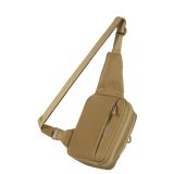 M-Tac Sling Pistoltaske Elite Hex i slidebestandigt Cordura 1000D, komfortabel skulderrem, ideel til skjult våbentransport.