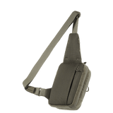 M-Tac Sling Pistoltaske Elite Hex i Cordura 1000D, komfortabel, stilfuld med justerbar skulderrem og YKK lynlåse, set fra side.