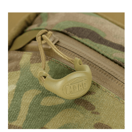 M-Tac Sling Pistoltaske Elite Hex med holdbart Camouflage Cordura og YKK lynlås til sikker våbentransport.