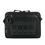 M-Tac Admin Taske Elite i sort, lavet af slidstærk Cordura 500D og Hex med YKK og Woojin lynlåse for høj kvalitet og holdbarhed.