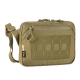 M-Tac Admin Taske Elite i Cordura 500D og Hex materiale med justerbar skulderrem og YKK lynlåse, ideel til stil og funktionalitet.