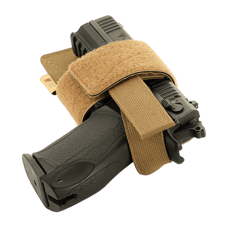 M-Tac Modulært Universalt Hylster med Lås Light til taktisk brug med Velcro-rem til pistol, kompatibel med tasker og rygsække