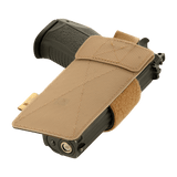 M-Tac Modulært Universalt Hylster med Lås Light til skjult bæring af håndvåben, kompatibel med Velcro-paneler i taktiske tasker.