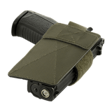 M-Tac Modulært Universalt Hylster med Lås Light til diskret pistolbæring med Velcro-lås, ideel til taktiske tasker.