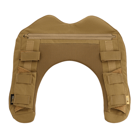 M-Tac Skulderpude til Plate Carrier Cuirass QRS i slidstærk Cordura med 3D-mesh til ventilation og vægtfordeling.
