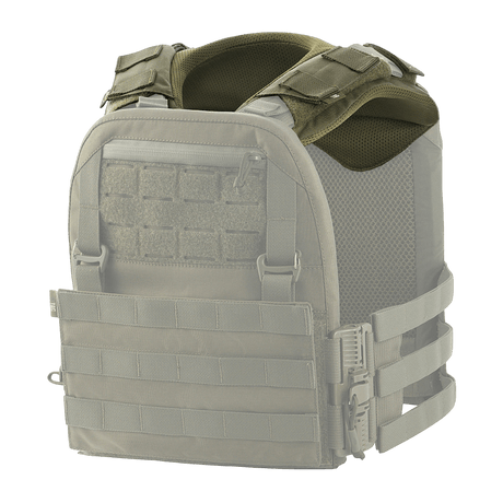 M-Tac Skulderpude til Plate Carrier Cuirass QRS i Cordura med 3D-mesh, der forbedrer komfort og vægtfordeling.