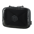 M-Tac Utility Organizer Slim Elite i sort Cordura 500D materiale med gennemsigtig PVC-forvæg til hurtig genstandsidentifikation