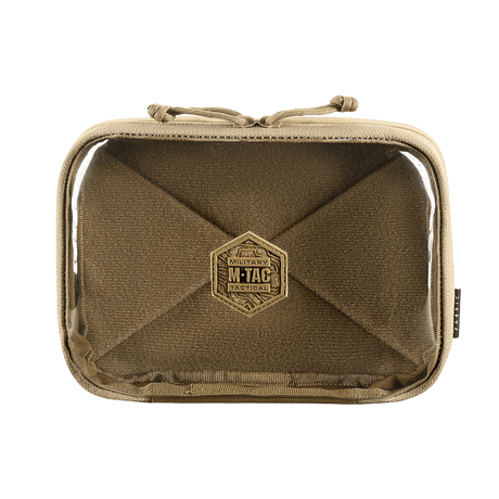 M-Tac Utility Organizer Slim Elite i Cordura 500D med PVC-forside for let adgang og ergonomisk design, perfekt til EDC-kit og opbevaring.