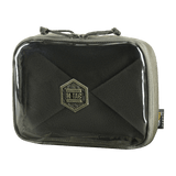 M-Tac Utility Organizer Slim Elite med gennemsigtig PVC-forvæg, lavet af Cordura 500D for holdbarhed og sikker opbevaring.