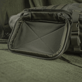 M-Tac Utility Organizer Slim Elite fremstillet i holdbar Cordura 500D med åben lomme til sikker opbevaring, set indvendigt.