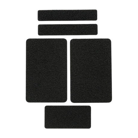 M-Tac Velcro-sæt 5 stk, velcropaneler i MULTICAM camouflage til montering af mærker og patches, nylon materiale, 5 størrelser