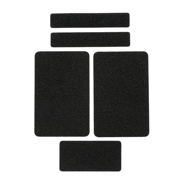 M-Tac Velcro-sæt 5 stk, velcropaneler i MULTICAM camouflage til montering af mærker og patches, nylon materiale, 5 størrelser