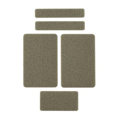 M-Tac Velcro-sæt 5 stk i MULTICAM camouflage, perfekte til fastgørelse på bælter og tasker. Ideel til militær og turister.