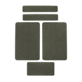 M-Tac Velcro-sæt 5 stk i MULTICAM, nylon velcro-paneler til mærker og patches, perfekt til militær og turister.