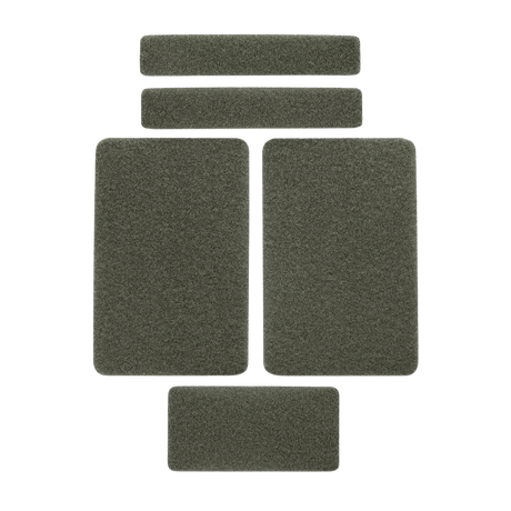 M-Tac Velcro-sæt 5 stk i MULTICAM, nylon velcro-paneler til mærker og patches, perfekt til militær og turister.
