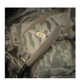 M-Tac Mission Pack Elite med slidstærkt Cordura 1000D og MOLLE LASER CUT-system i camouflage design, tæt detaljeret visning.